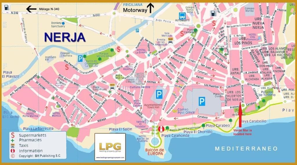 Edificio Verdemar - Stunning 1 Bed Apartment With Pool & Sea Views 内尔哈 外观 照片